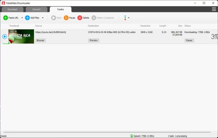 TubeMate Video Downloader Indir