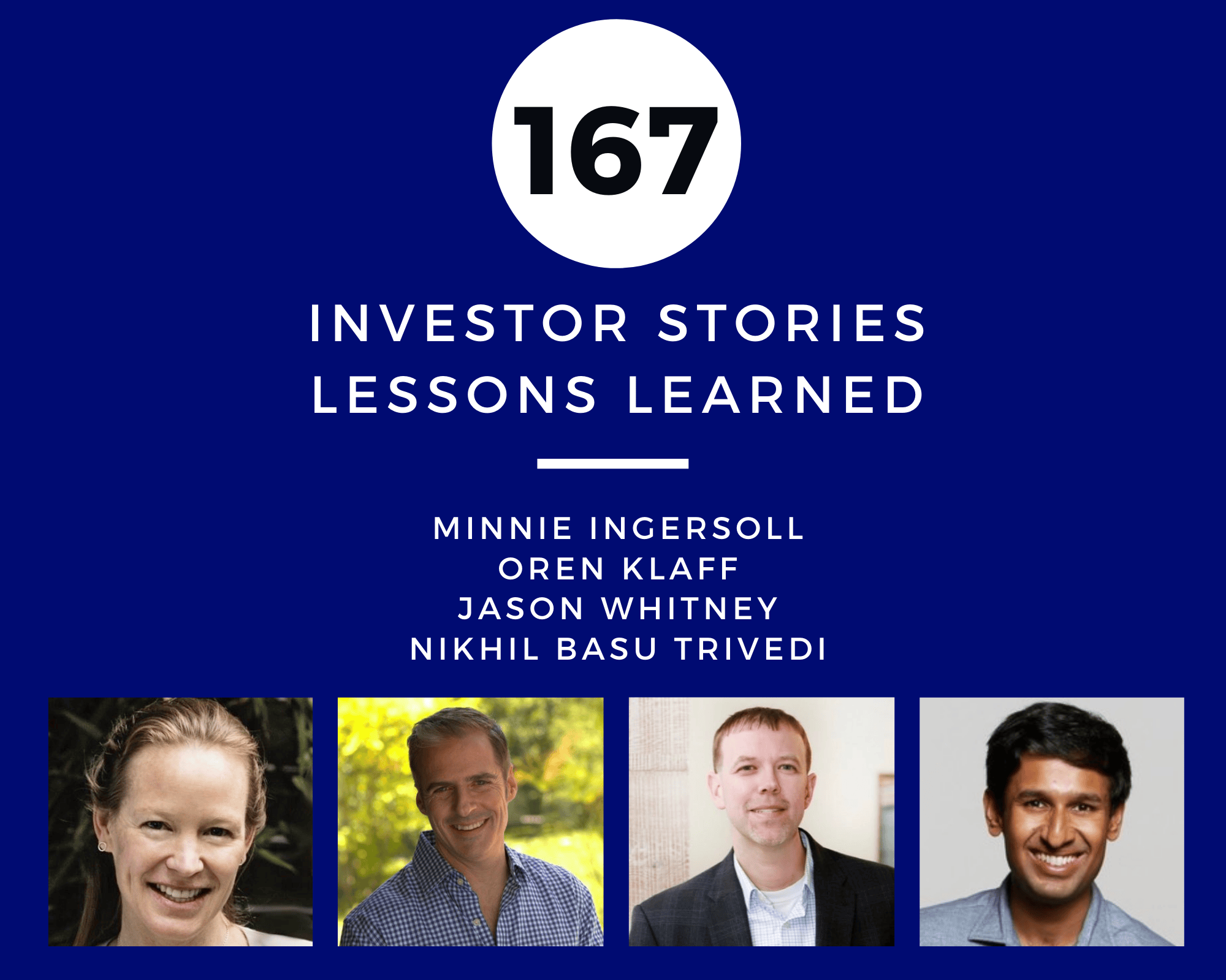 Ingersoll, Klaff, Whitney, Basu Trivedi Lessons Learned