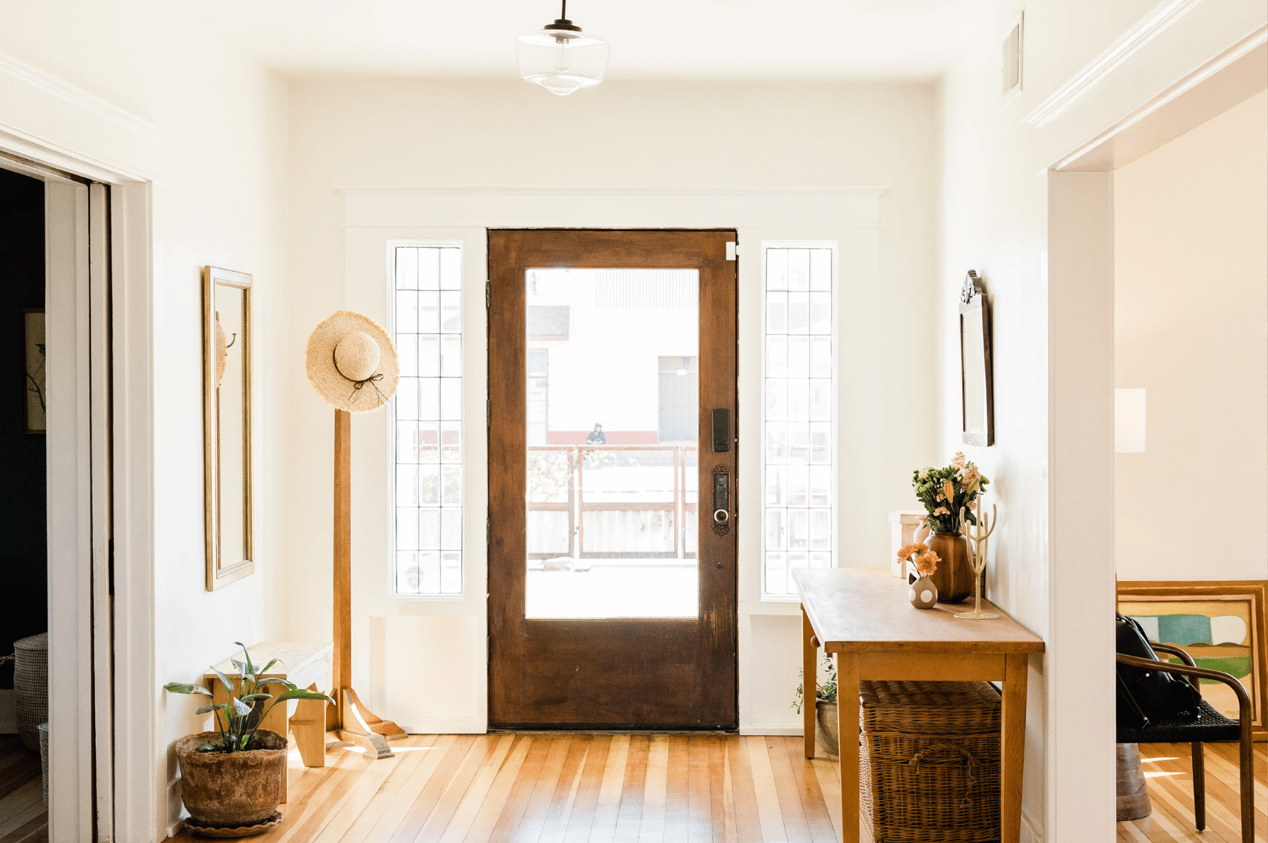 inside of an old florida home