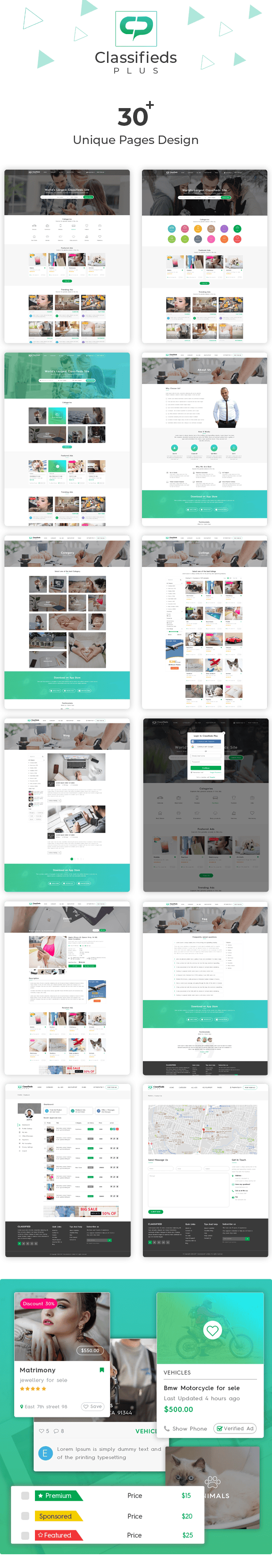 Classified Ads Plus - Classifieds Websites HTML Templates - 2