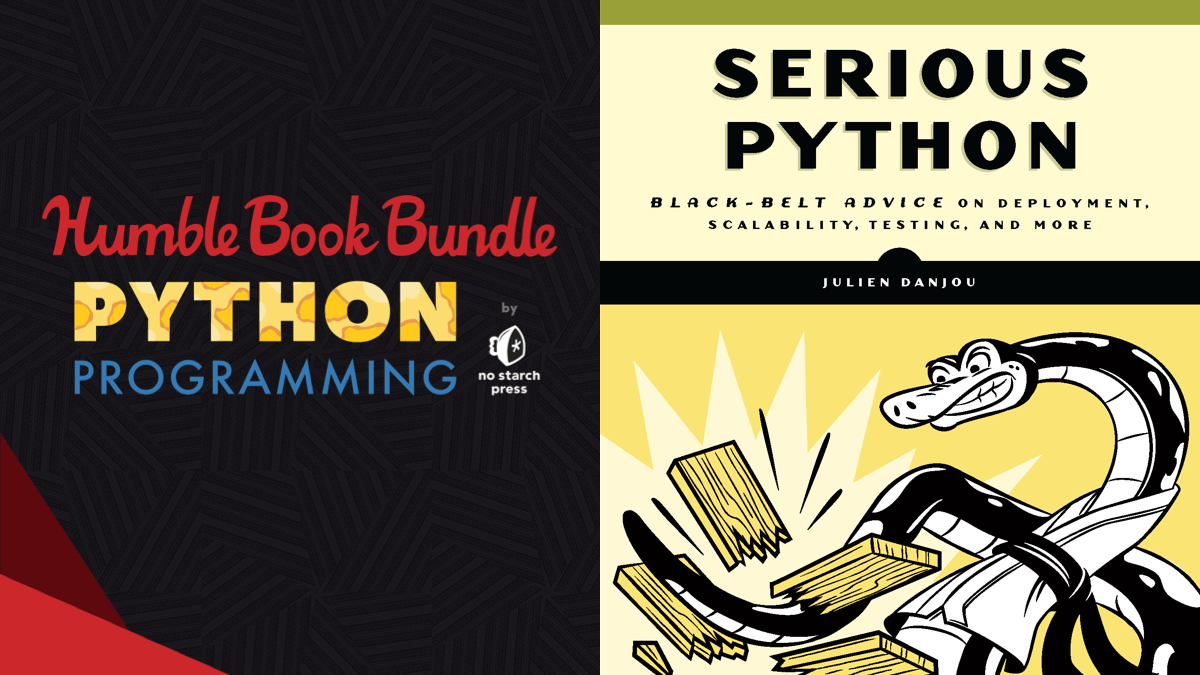 Pay what you want for The Humble Book Bundle Python Programming by No
