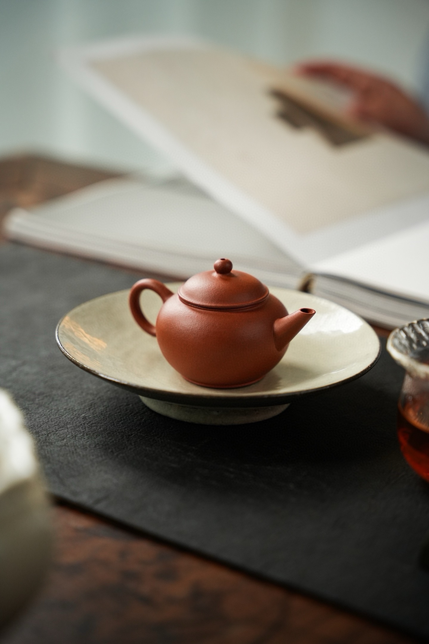 小小孟臣水平·薄胎·100cc 极品原矿共生小红泥慕古润泽极致把玩茶客必备