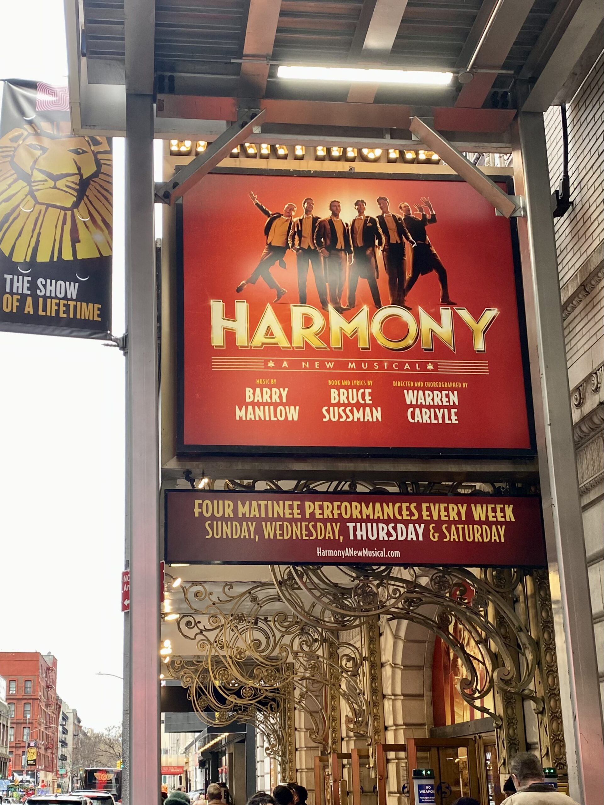 ミュージカル「Harmony」鑑賞