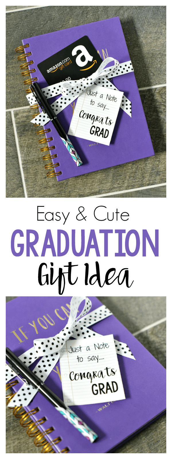 Easy Graduation Gift Idea FunSquared