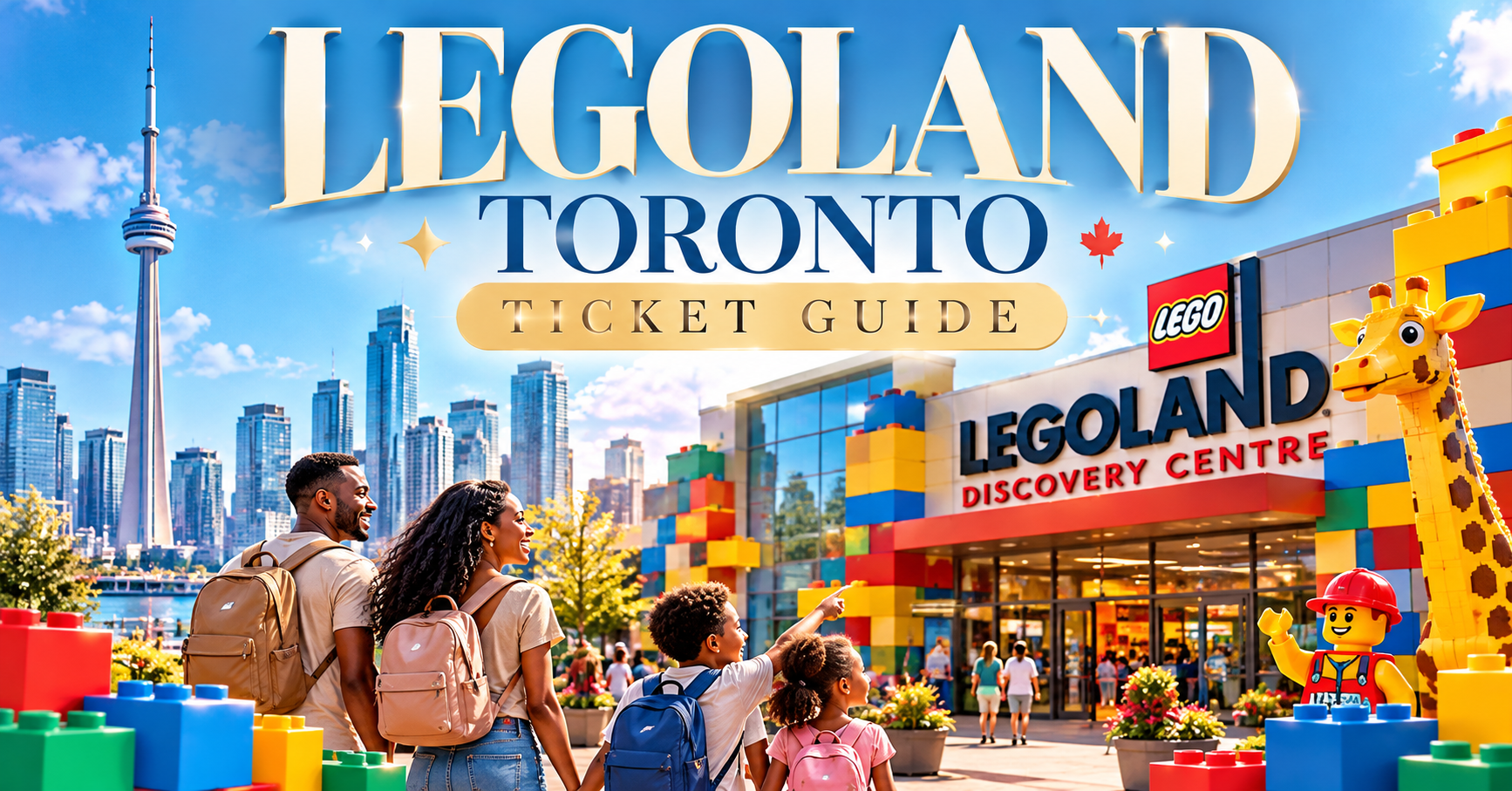 LEGOLAND Toronto ticket guide. Image generated by AI