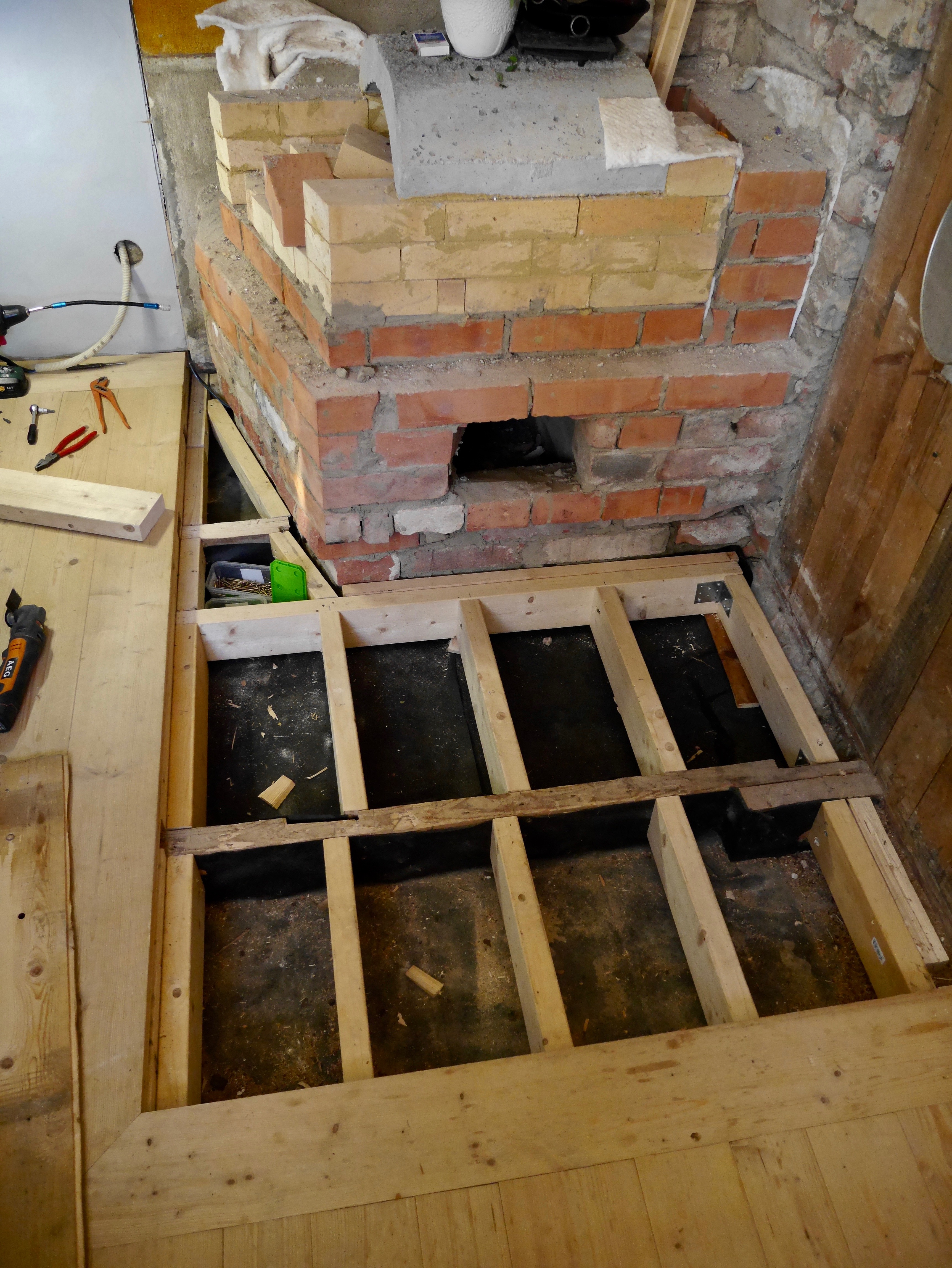 Här blev vi lämnade åt oss själva