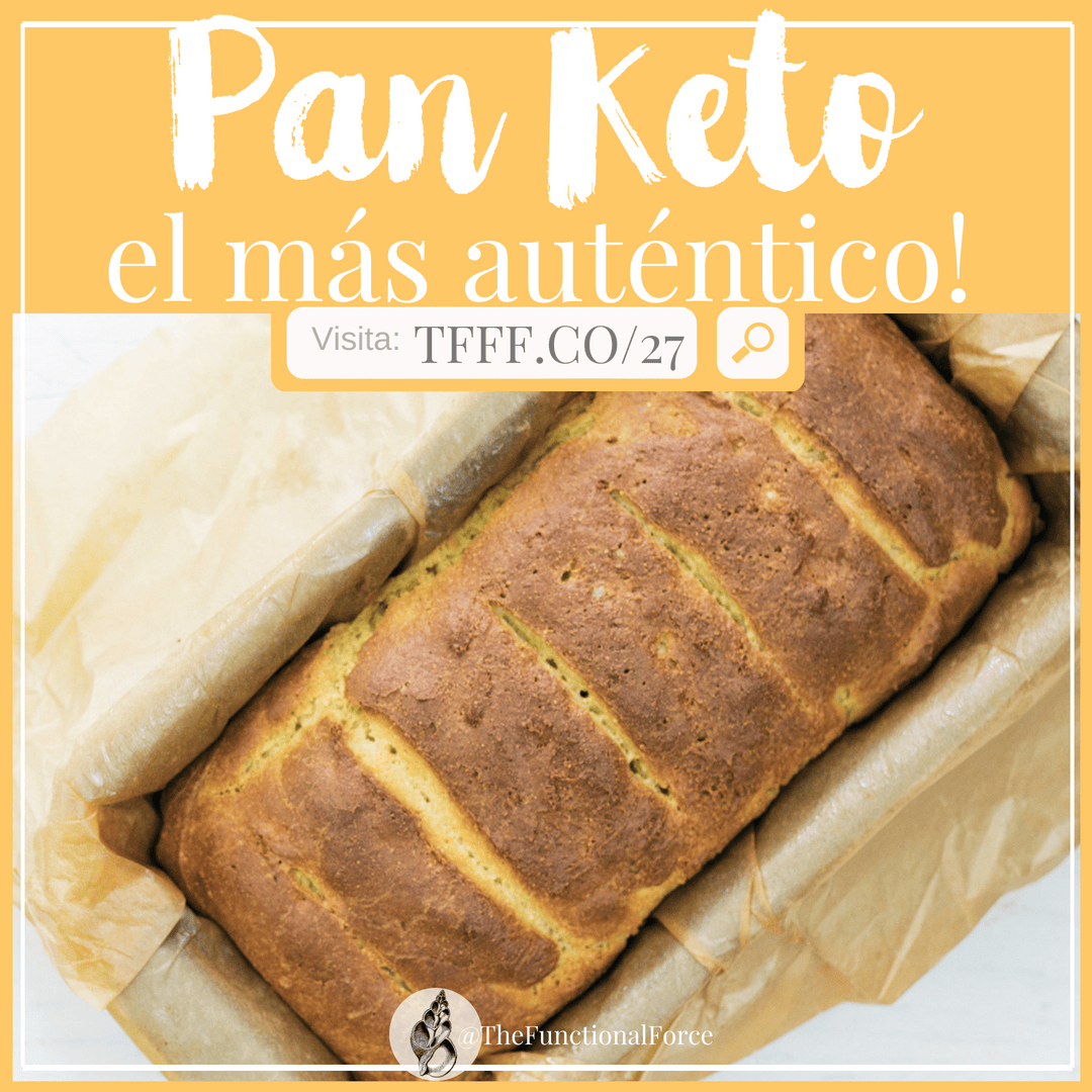 Pan Cetogénico sin Harina, sin Gluten ¡La Receta Más Auténtica!