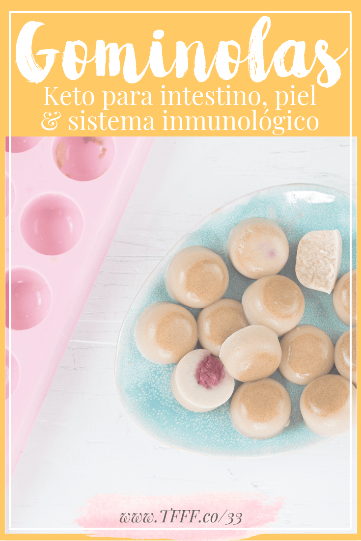 Gominolas Keto para Sanar Intestino Permeable, Resfriados y Rejuvenecer la Piel