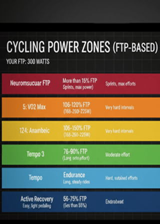 FTP Power Zones