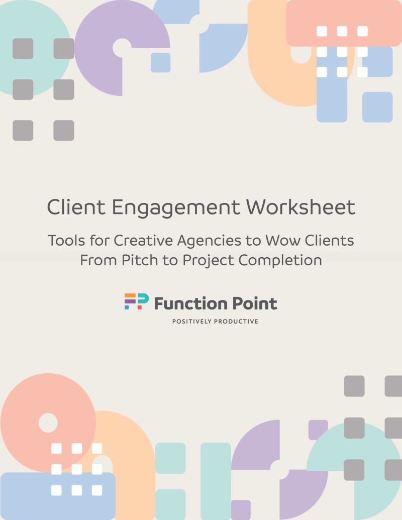 Agency Tools Client Engagement Worksheet Function Point - Premium Dark Image - Desktop