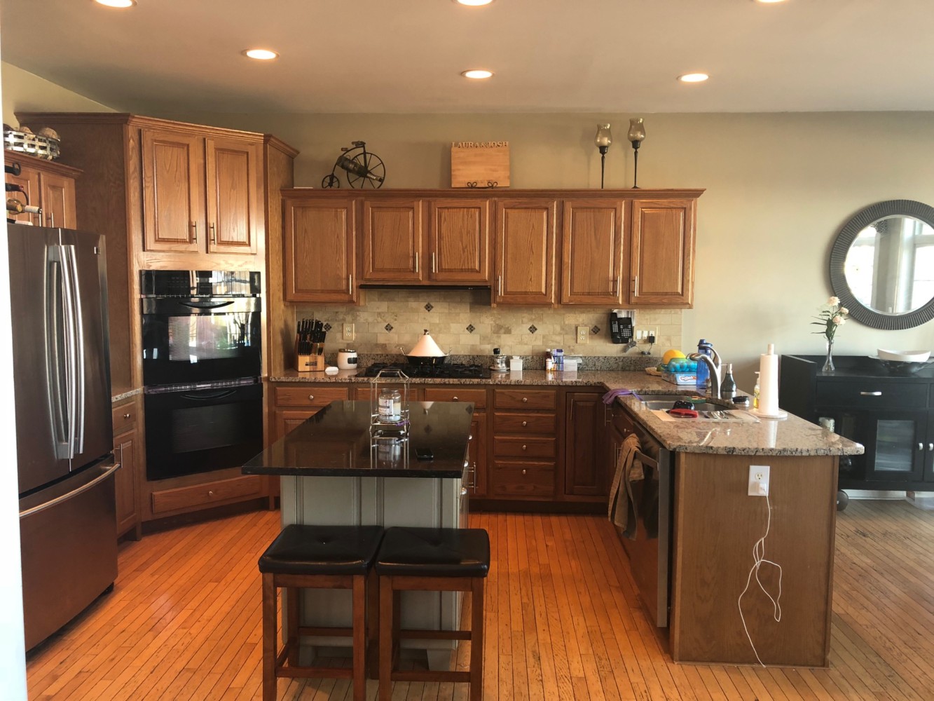 According to houzz's 2021 kitchen trends study, the past year saw many changes to kitchen remodeling trends. Kitchen Makeover Using Ballet White By Benjamin Moore Funcycled