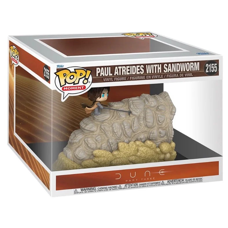 Paul Atreides With Sandworm 2155 Moment