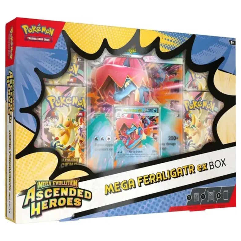 Mega feraligatr ex box Ingles