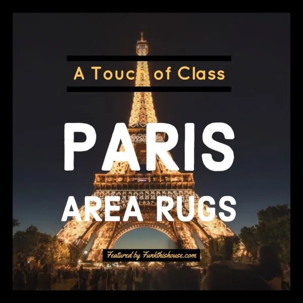 Paris Themed Area Rugs