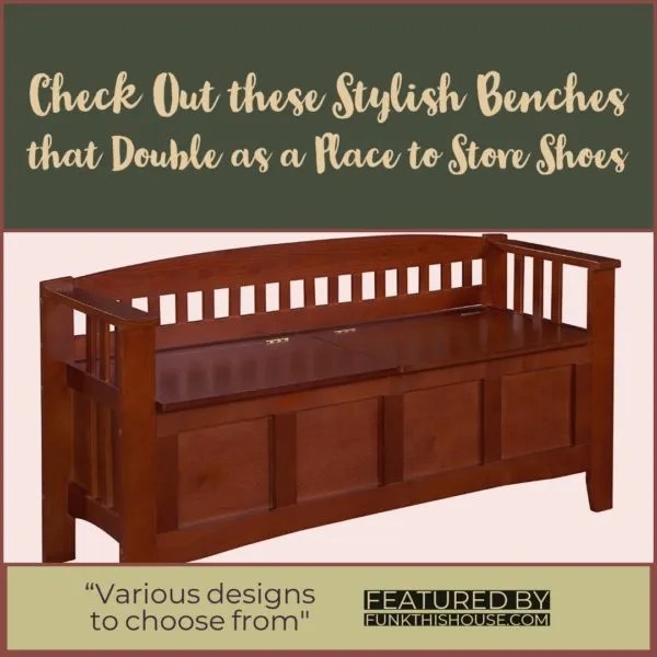 Shoe Storage Bench