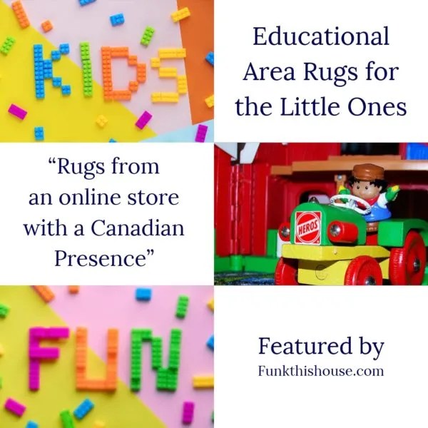 Educational Rugs for Kids from a Retailer with a Canadian Presence