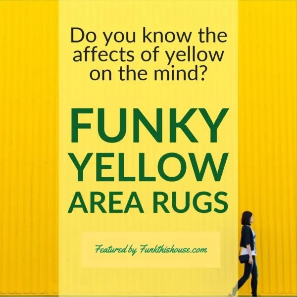 Yellow Area Rugs
