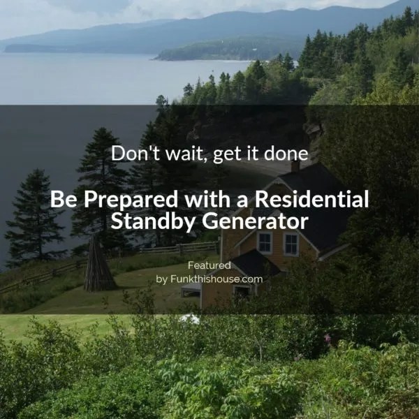 Residential Standby Generator