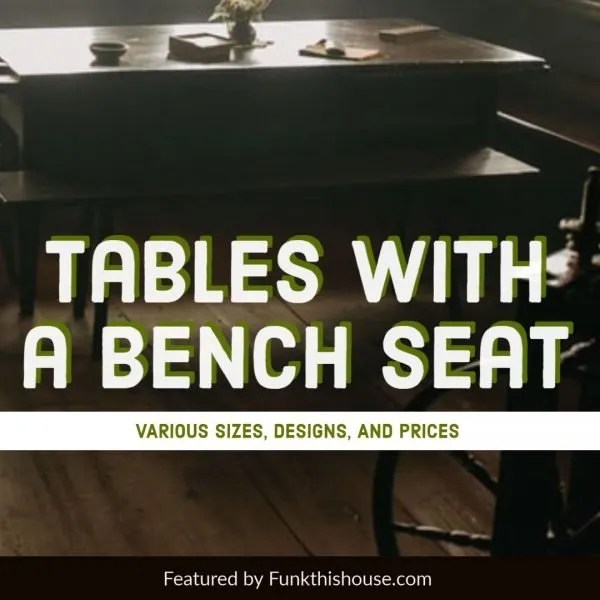 Bench Table Sets