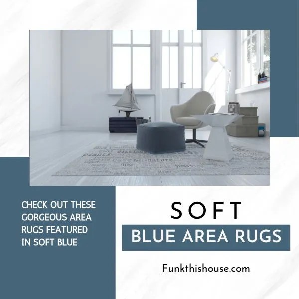 Soft Blue Area Rugs