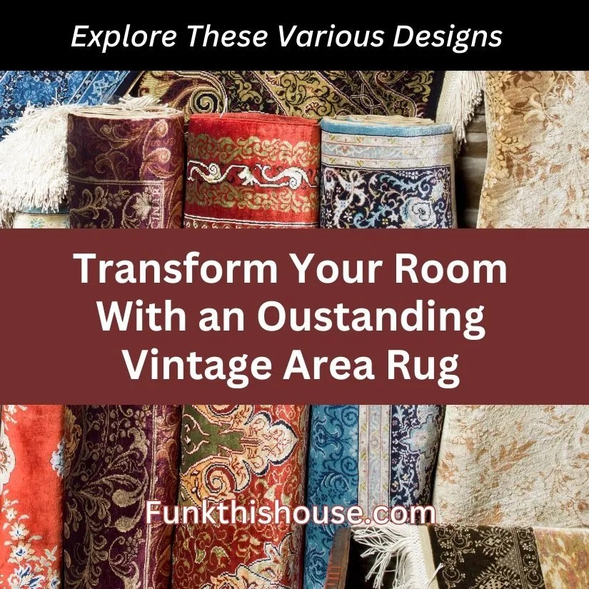 Check out these gorgeous vintage area rugs for your home.