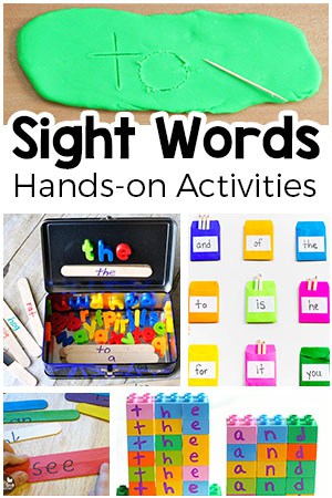 Words have the power to make us more attractive. Sight Word Activities That Your Kids Will Love