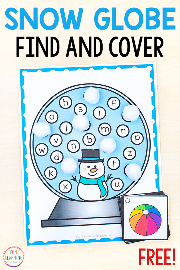 Check out these tips on choosing the right snowplow for your needs. Snow Globe Find And Cover The Letters Alphabet Activity