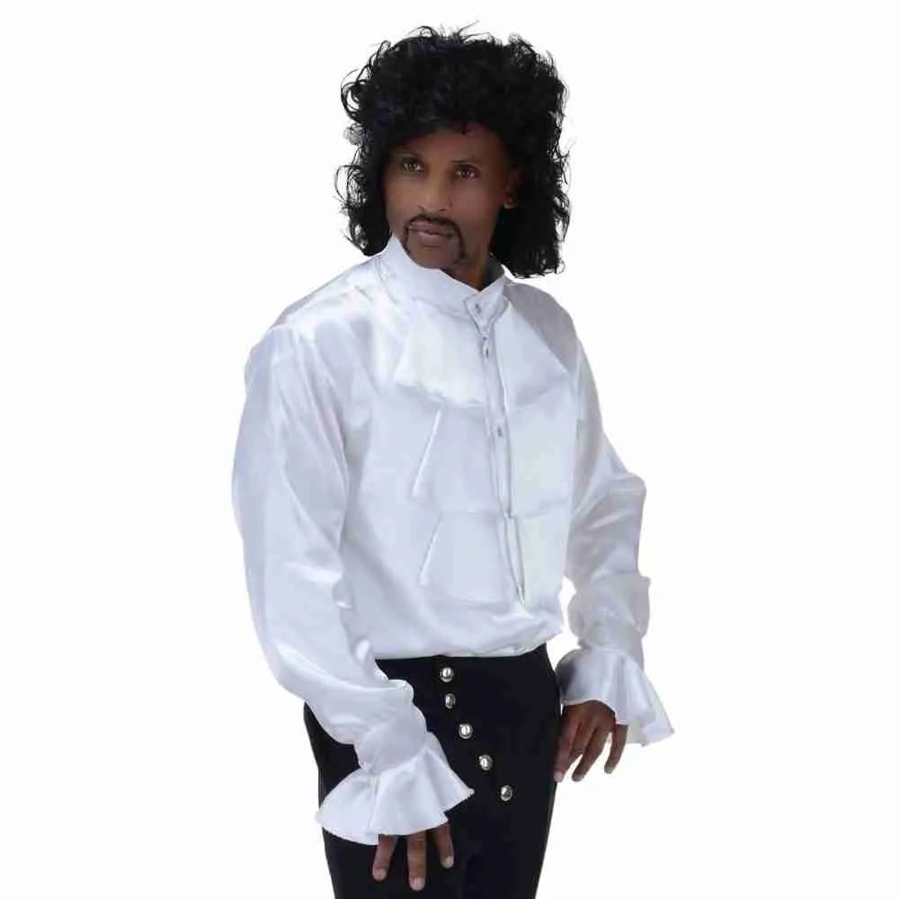white puffy pirate shirt