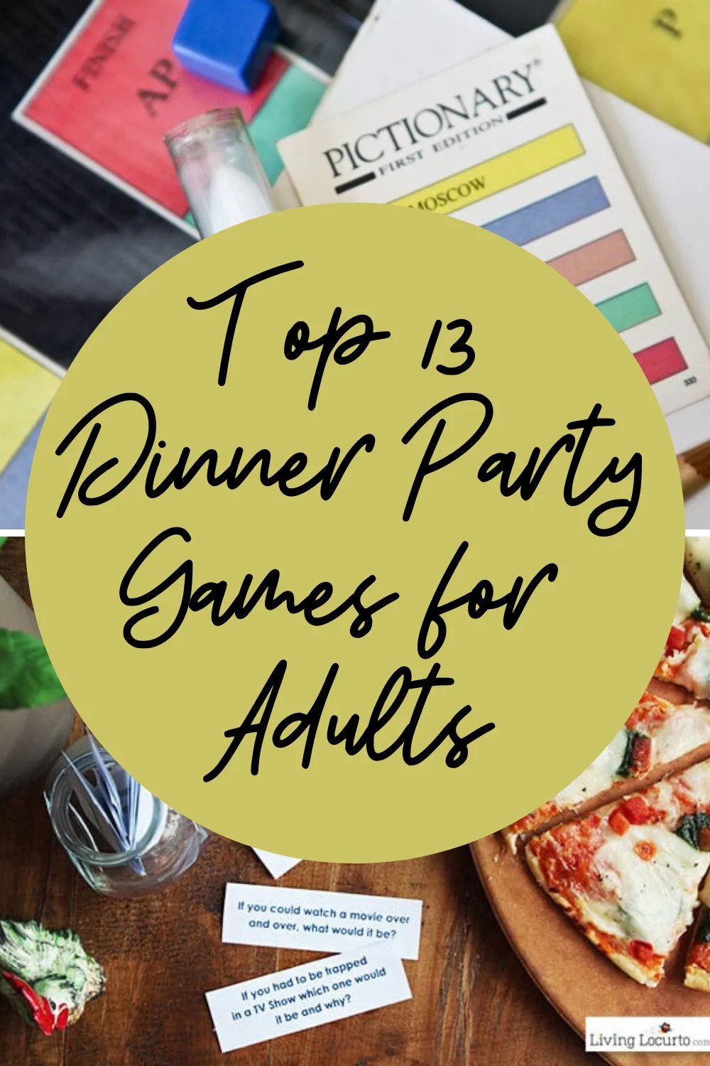 Simple dinner party games for adults to memorise · 1. Top 13 Dinner Party Games For Adults Fun Party Pop