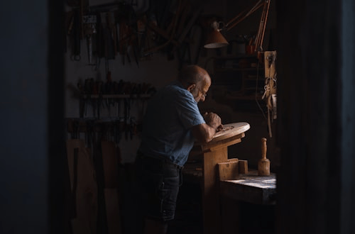 Artisan Wooden Serving Tray
