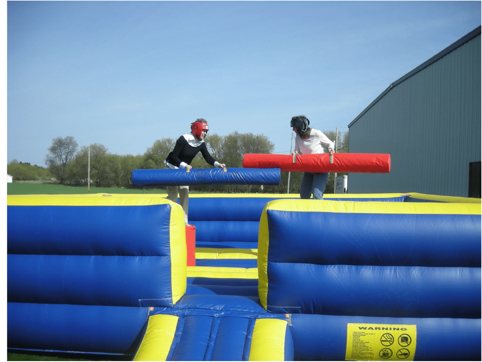 Inflatable Joust - company picnic fun