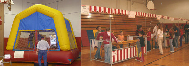 Indoor Inflatable and School or Church Fun Fair Fun