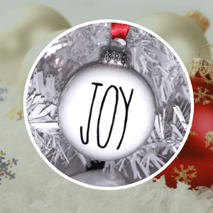 Feature Imag Rae Dunn Inspired Ornaments