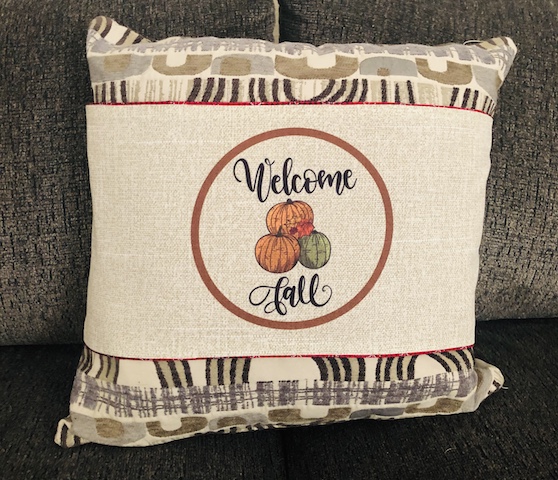 Welcome to Fall Pillow