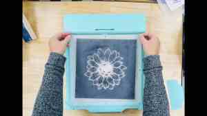 We R Memory Keepers Silk Screening Project Add Design