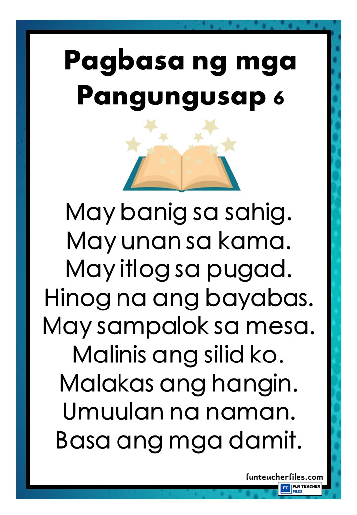 Pagbasa ng mga pangungusap