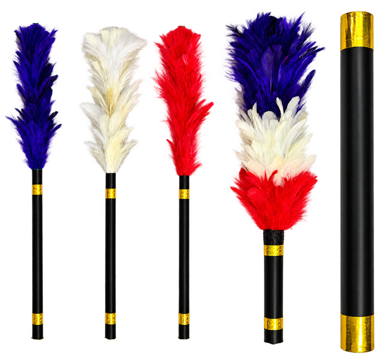Patriotic Plumes Combo -red white and blue