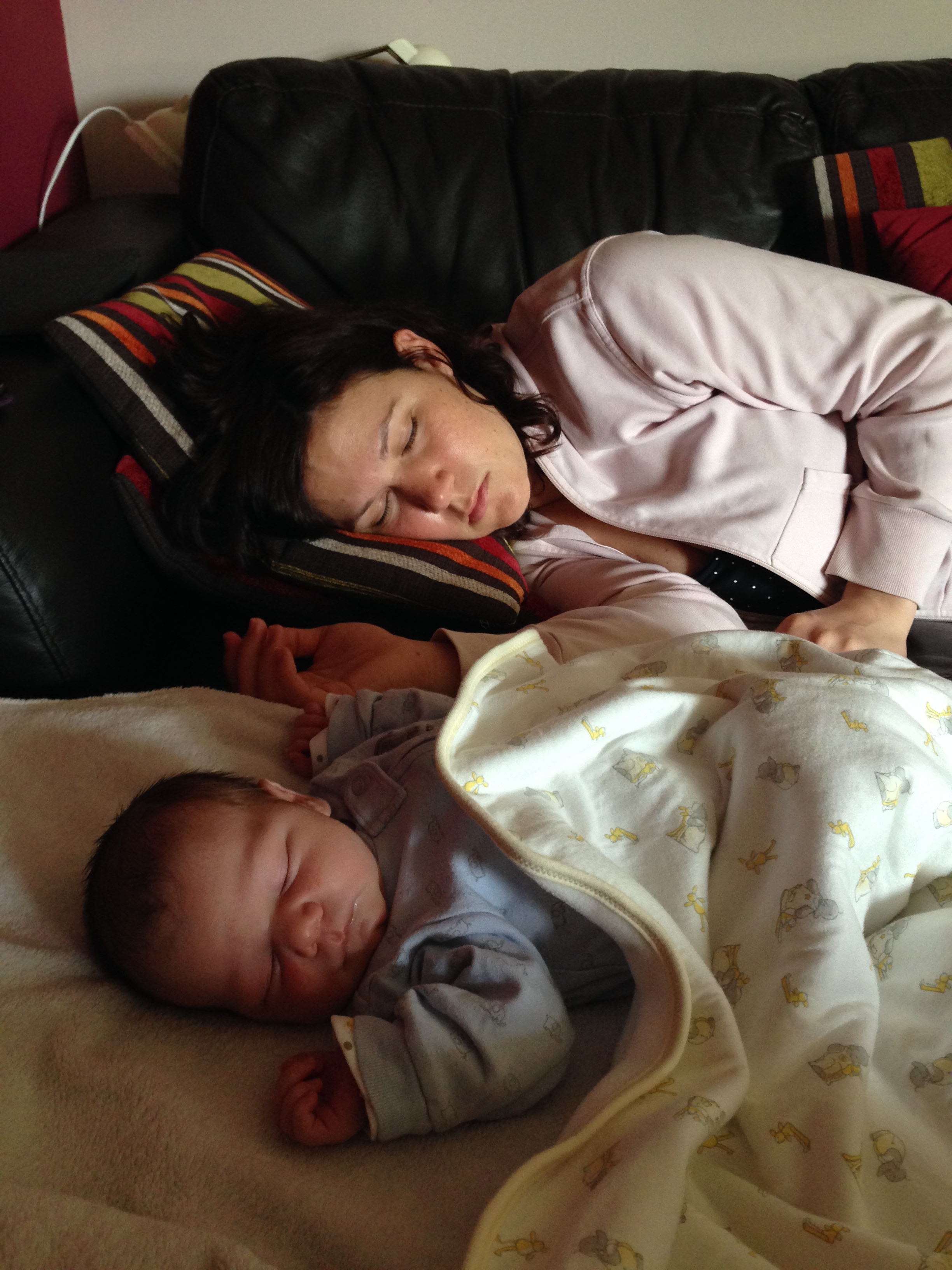 Do you think he takes after his mum?