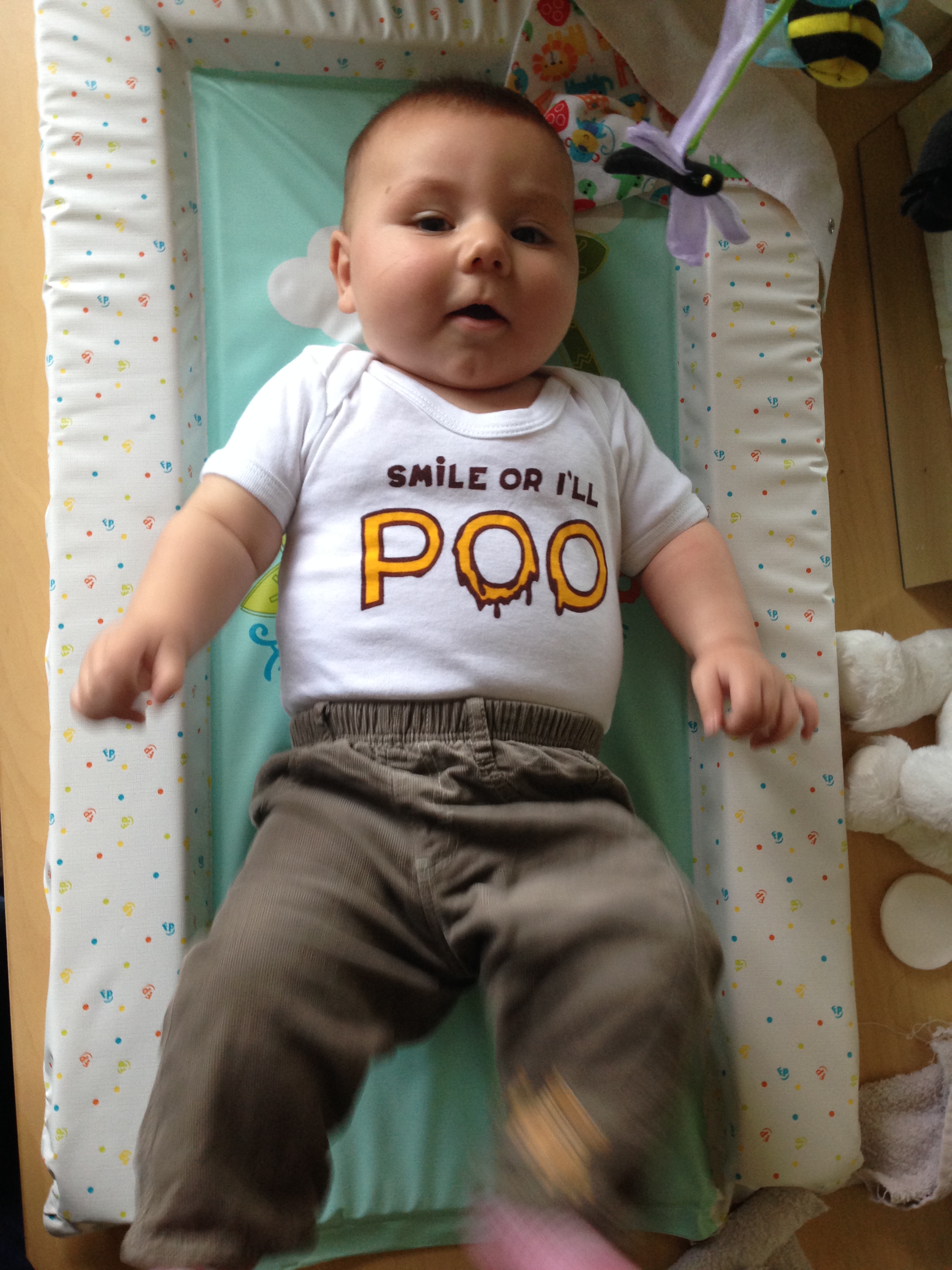Smile or I'll Poo