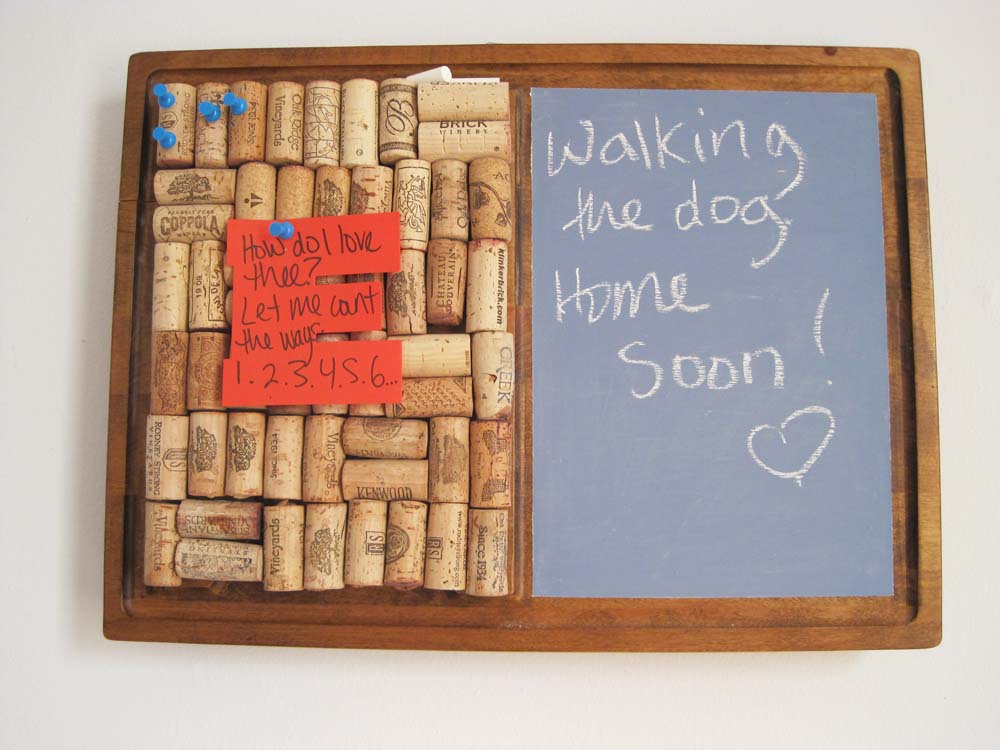 4 diy steps to make your very own message board