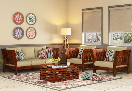 Give Your Living Room The Most Exotic Vibe With Wooden Sofa Design Furniture Designs