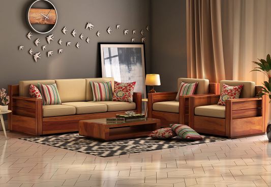 Give Your Living Room The Most Exotic Vibe With Wooden Sofa Design Furniture Designs
