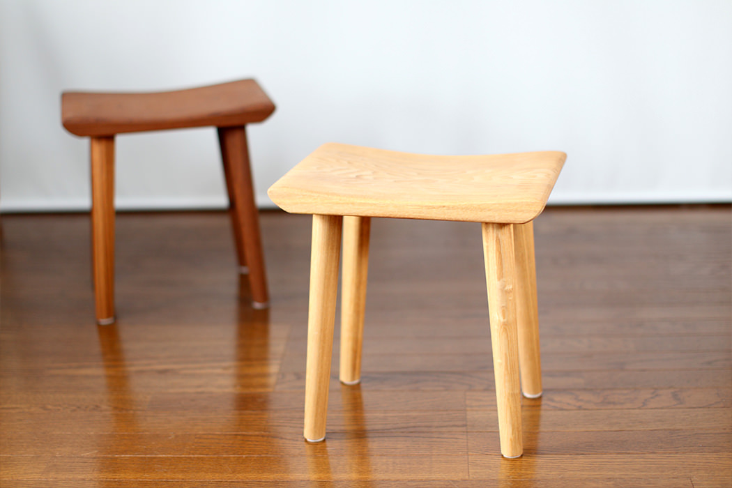Mokume Stool TAMO | FURUSU-古巣家具