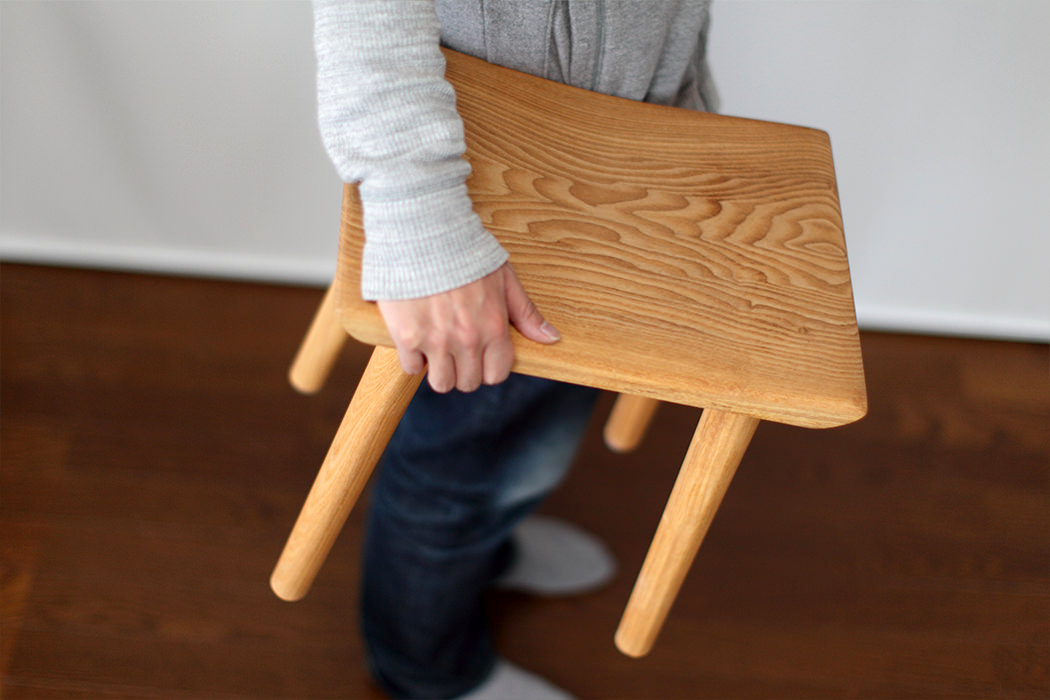 Mokume Stool TAMO | FURUSU-古巣家具