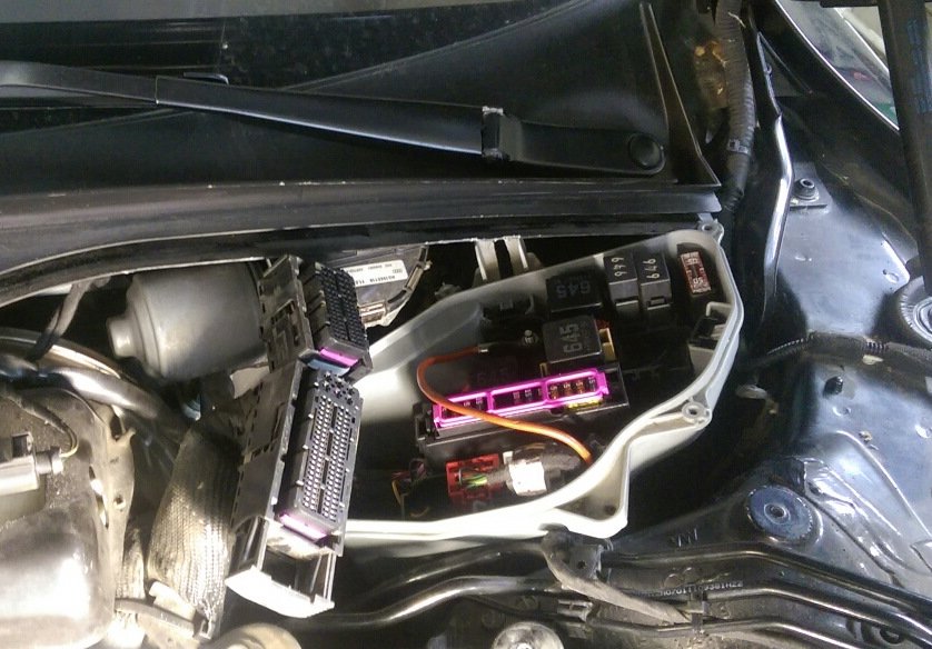 Fuse box diagram audi a7 and relay with assignment and location