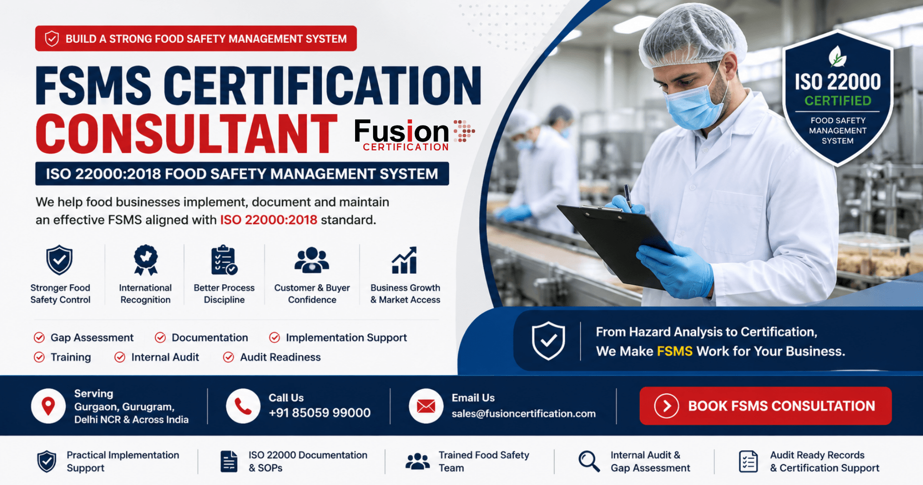 FSMS Certification Consultant