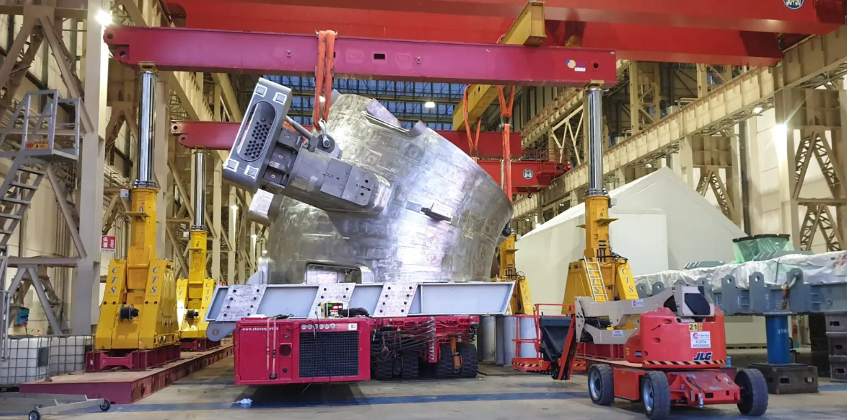 Europe delivers ITER vacuum vessel Sector 9 on schedule