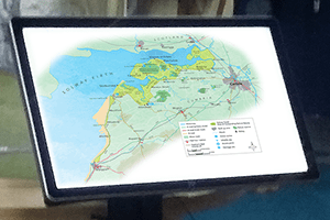 Digital Signage Map