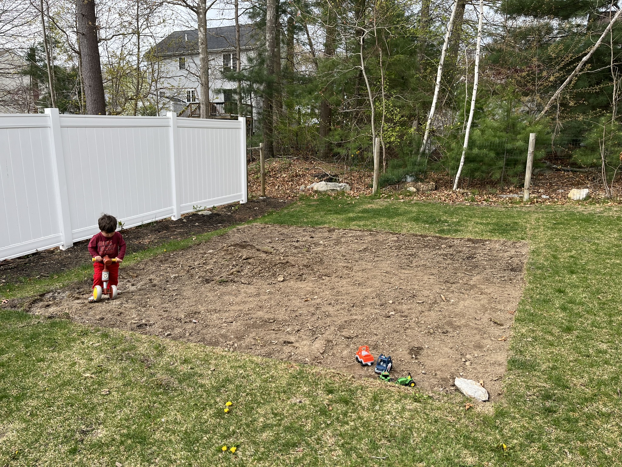 prepare play area