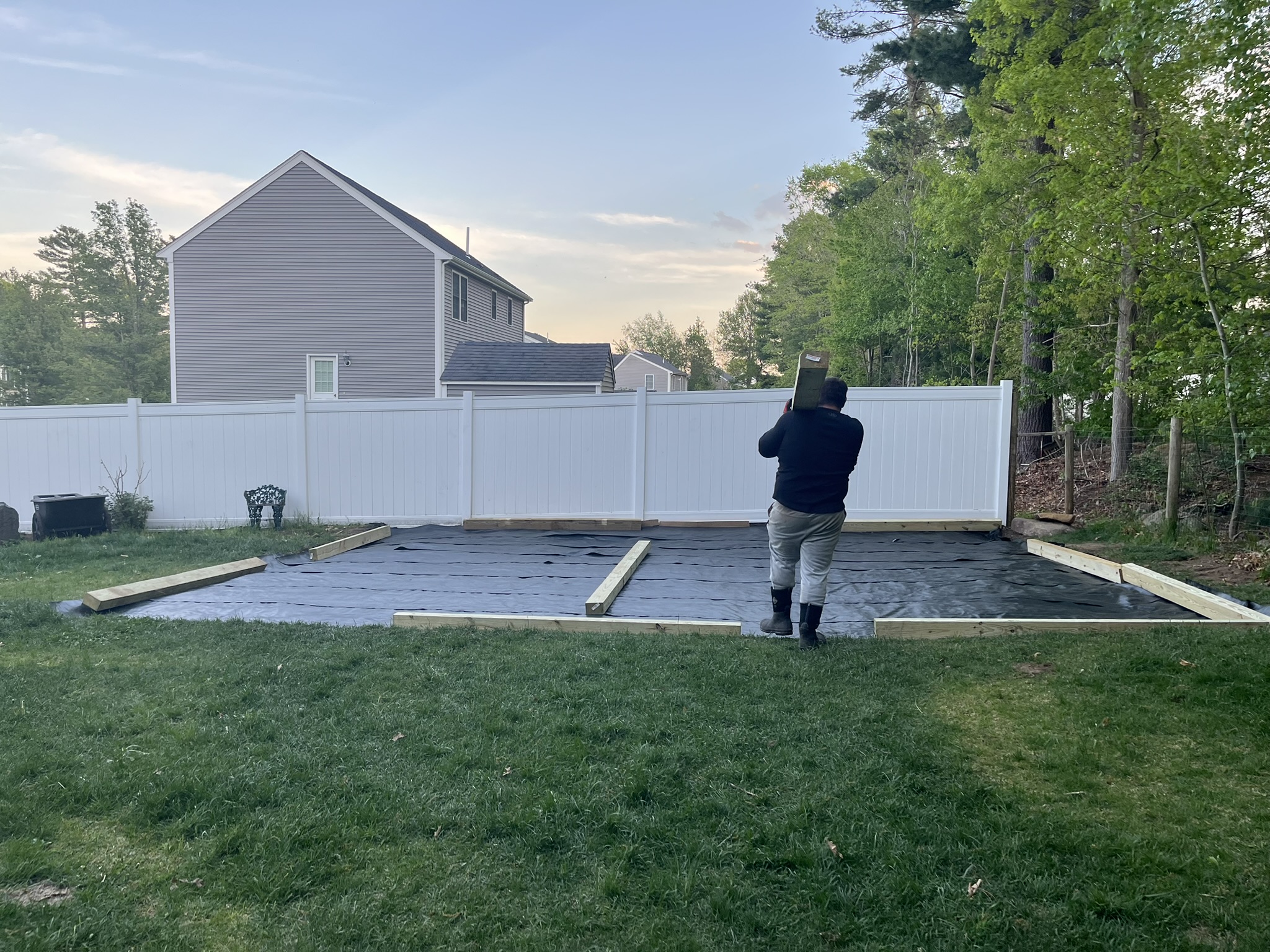 installing lumber